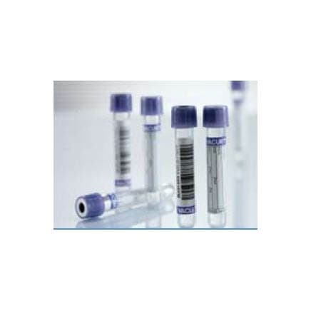 Vacuette Venous Blood Collection Tube, Lavender, 4 mL - Case of 1200 - Image 1