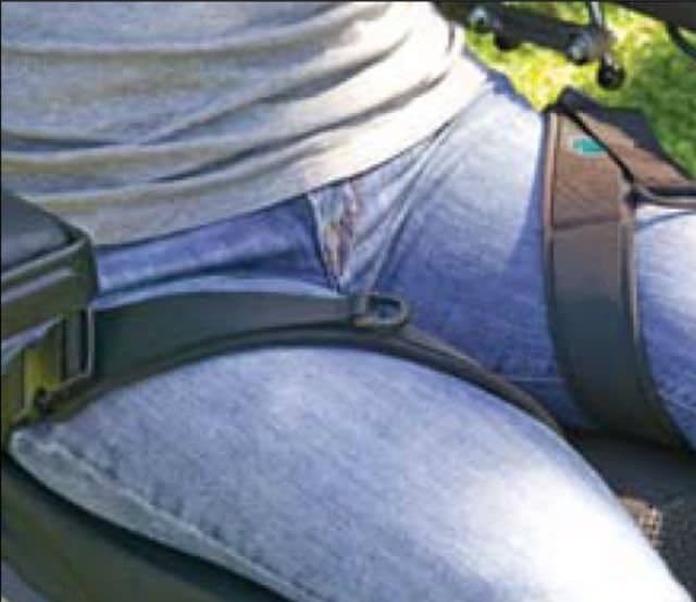 Bodypoint® padded leg harness side release (pair) - Image 2