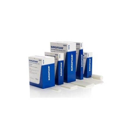 Ethicon Systagenix Surgifoam Absorbable Gelatin Sponge - Case of 6