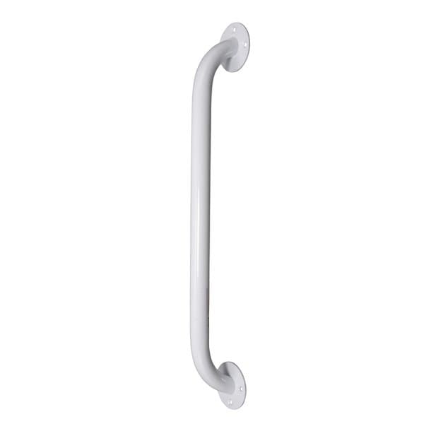 Drive Medical Powder Coated Grab Bar, White, 18 Inch - Case of 3 - Image 1