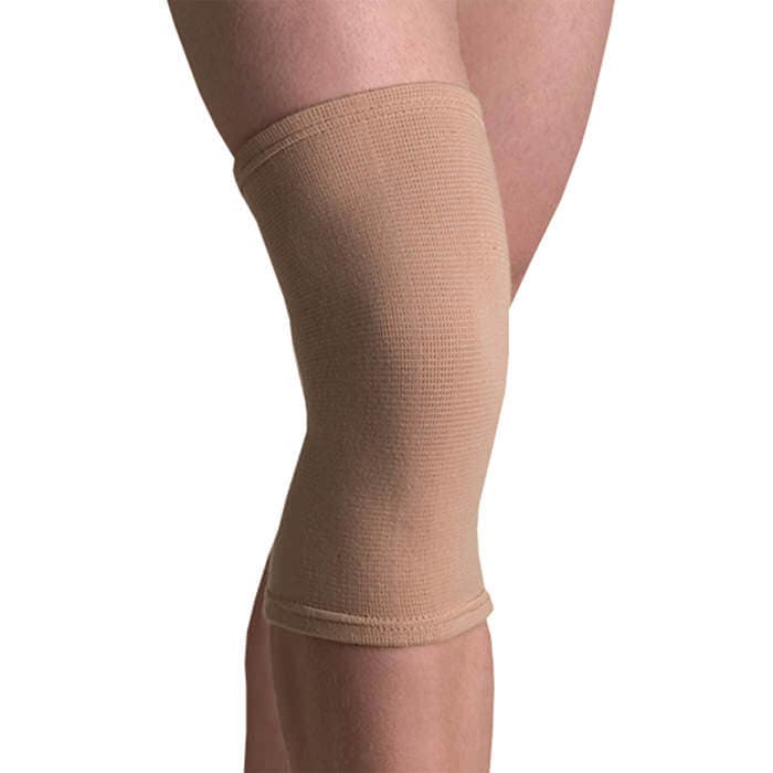 Thermoskin Compression Standard Elastic Knee Sleeves, Beige, Extra Large - Image 1