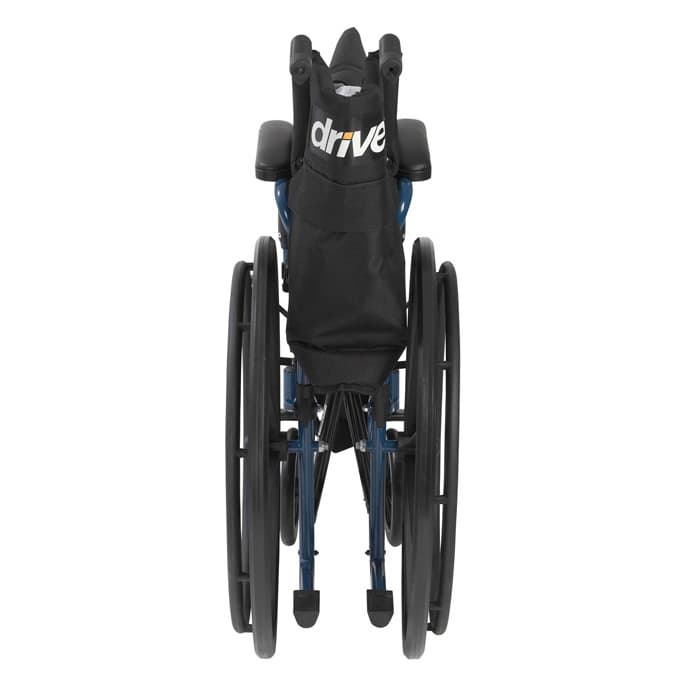 Drive Medical Blue Streak single axle manual wheelchair - Image 6