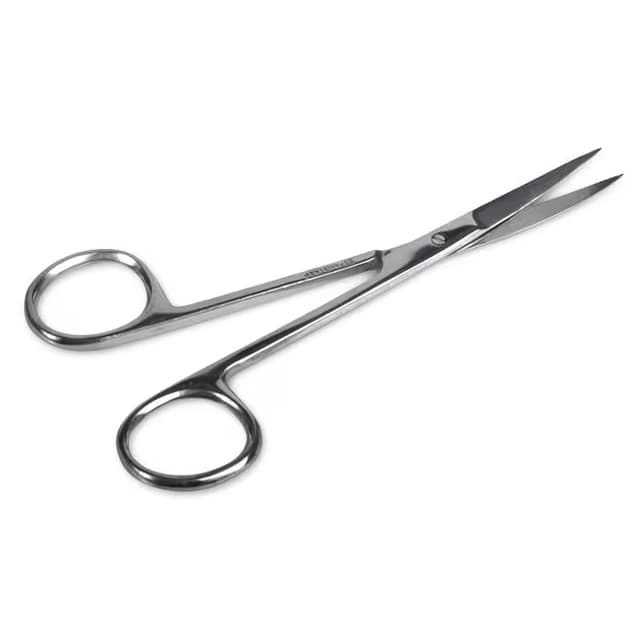 Medline Straight Single-Use Iris Scissors - Case of 50 - Image 1