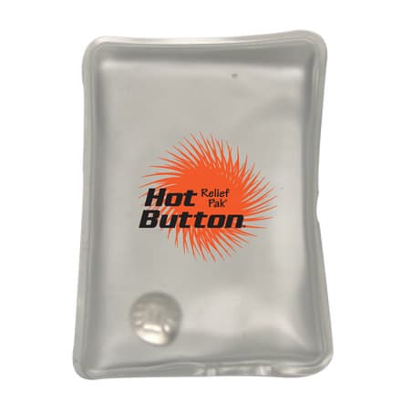 Relief Pak Hot Button Reusable Instant Hot Compress, Small, 3.5 x 5.5 Inch - Image 1
