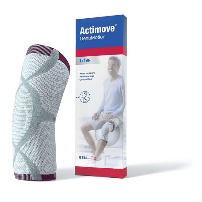 Actimove GenuMotion Knee Support, Small, White - Image 1