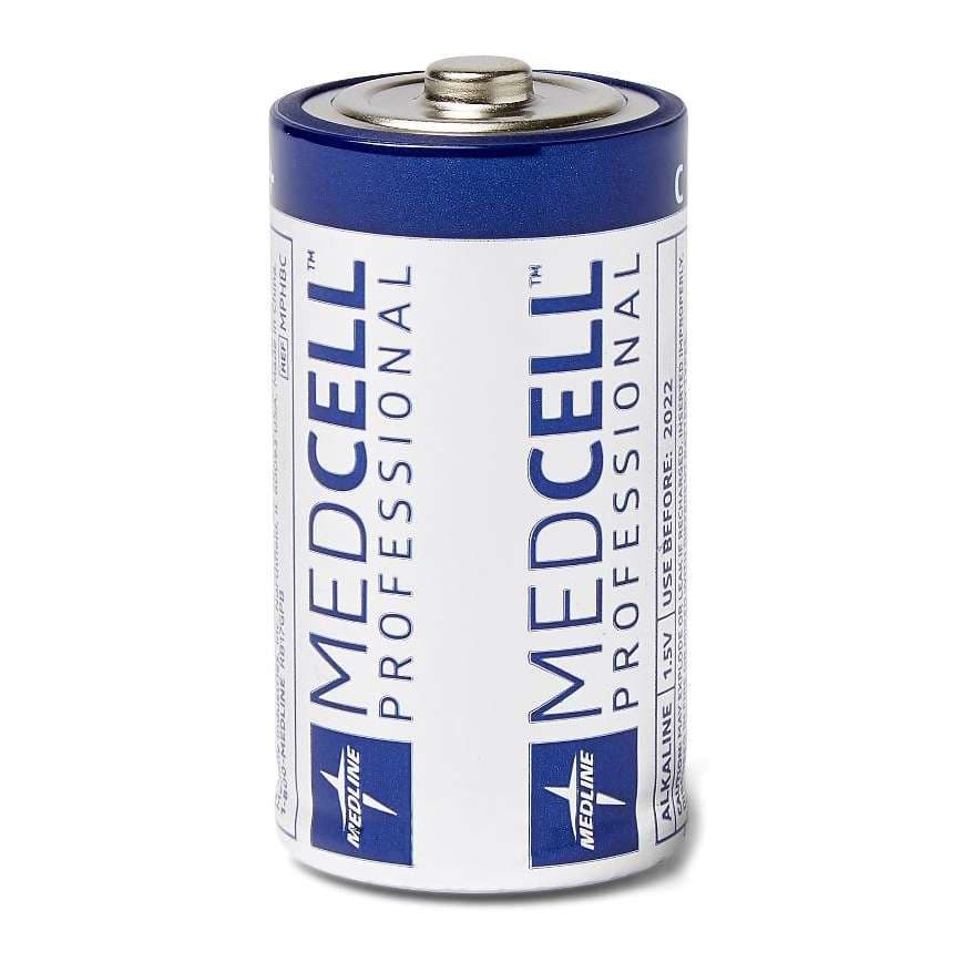 Medline MedCell Alkaline Batteries, 1.5v,C - Box of 12 - Image 1