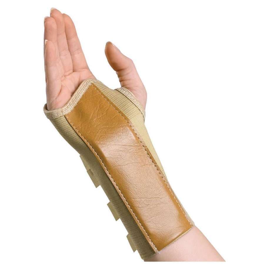 Medline Elastic Wrist Splints, 7 Inch, Right, Small - Image 1
