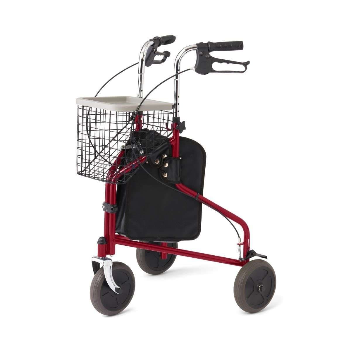 Medline 3-Wheel Steel Rollator - Image 2