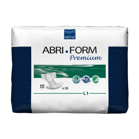 Abena Abri-Form Premium Incontinence Brief L1 - Package of 26 - Image 1
