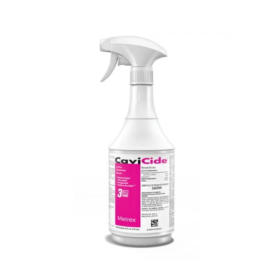 CaviCide Surface Disinfectant Cleaner Alcohol Based Pump Spray 24 oz - Case of 12 - Image 1