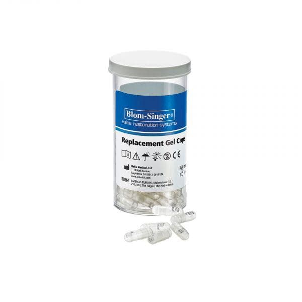 Inhealth Blom-Singer Replacement Gel Caps, 20 Fr - Package of 90 - Image 1