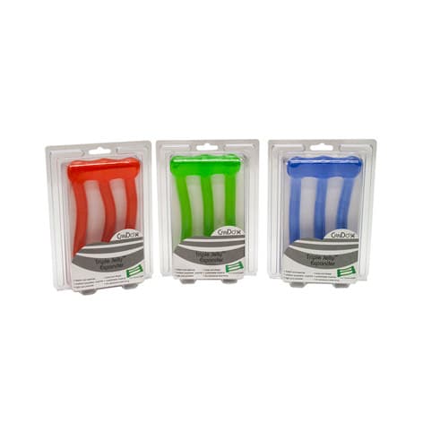 CanDo Jelly Expander Hand Exerciser, Triple, 3-piece set - Image 1