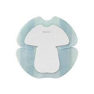 Biatain Heel Silicone Ag Foam Dressing, 7 x 7 Inch - Box of 5 - Image 1