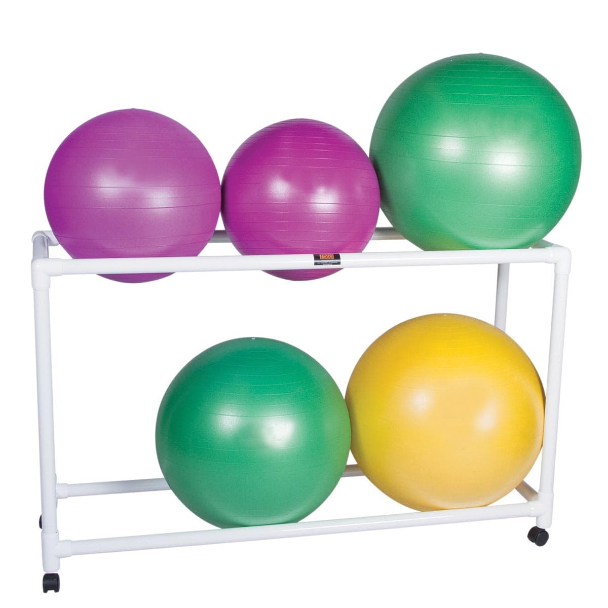 CanDo PVC Exercise Ball Rack - Image 3
