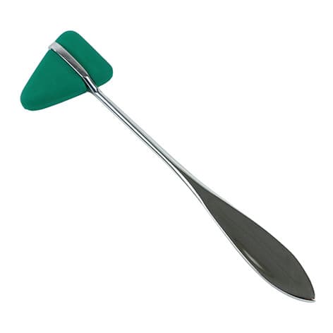 Baseline Taylor Percussion Hammer, Green, Latex Free - Package of 25 - Image 1