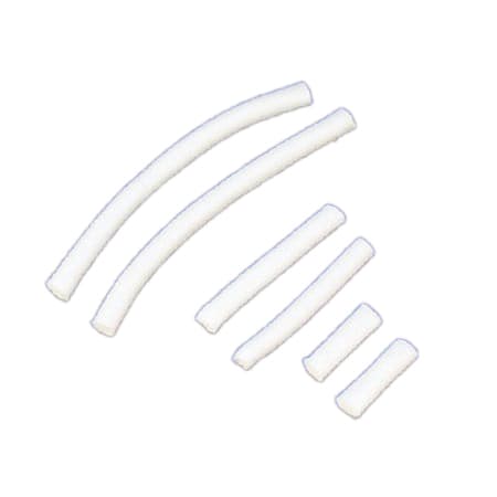 DeRoyal Cotton Dental Roll White Roll Shape Sterile, 3/8 x 1-1/2 Inch - Case of 125 - Image 1