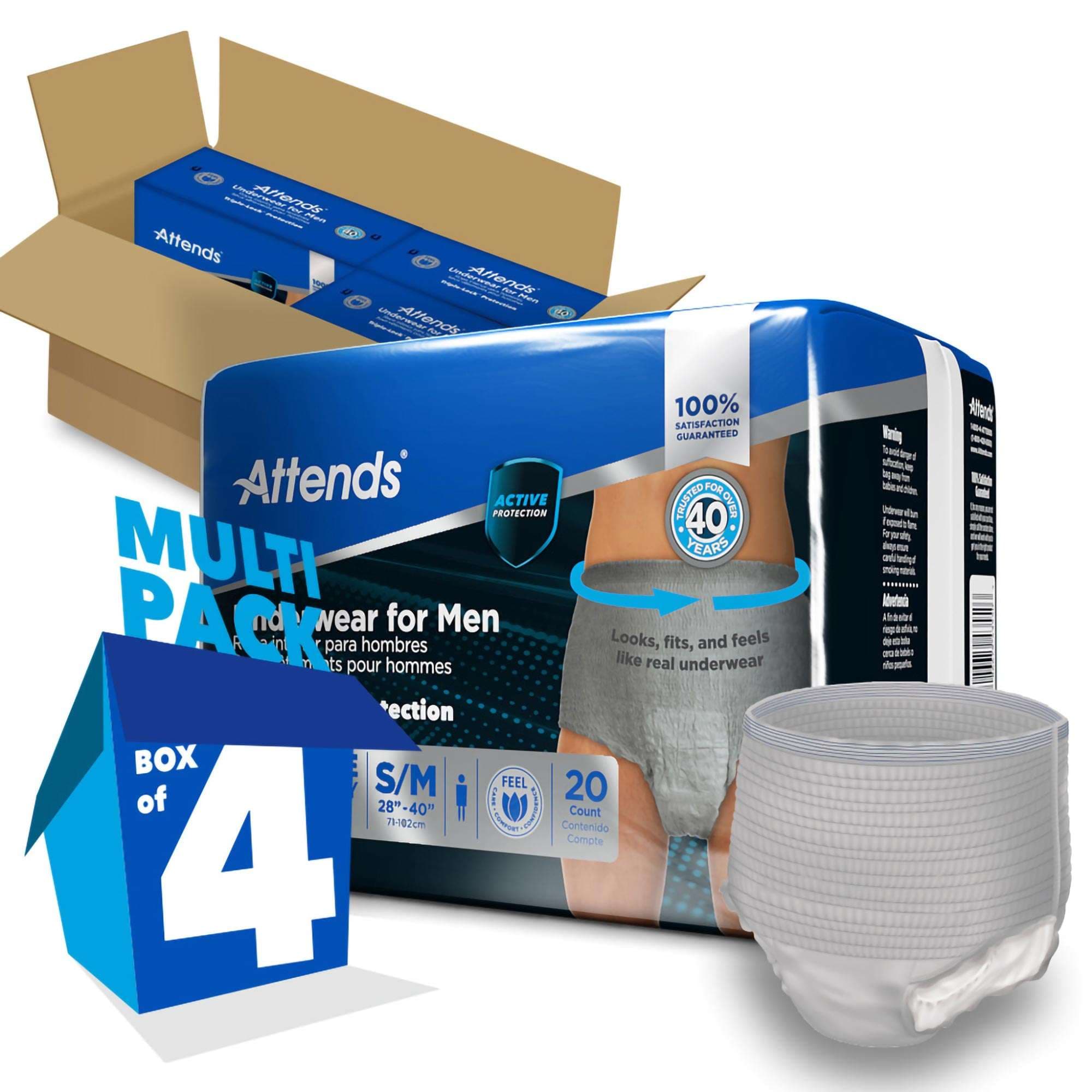 Attends Discreet Underwear for Men - Image 4