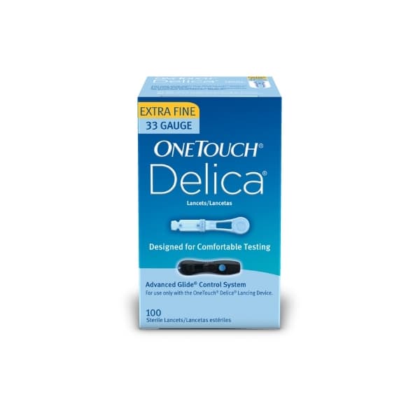 OneTouch Lancet for Lancing Device Needle, 33 Gauge - Case of 2400 - Image 1