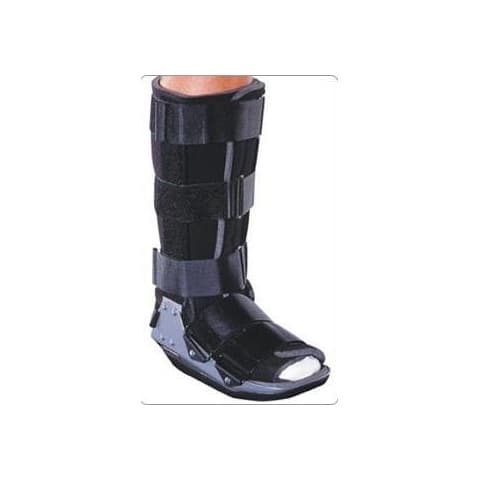 Breg ProGait Walker Boot D-Ring Semi-Rigid Left and Right Foot, Black, Small - Each - Image 1
