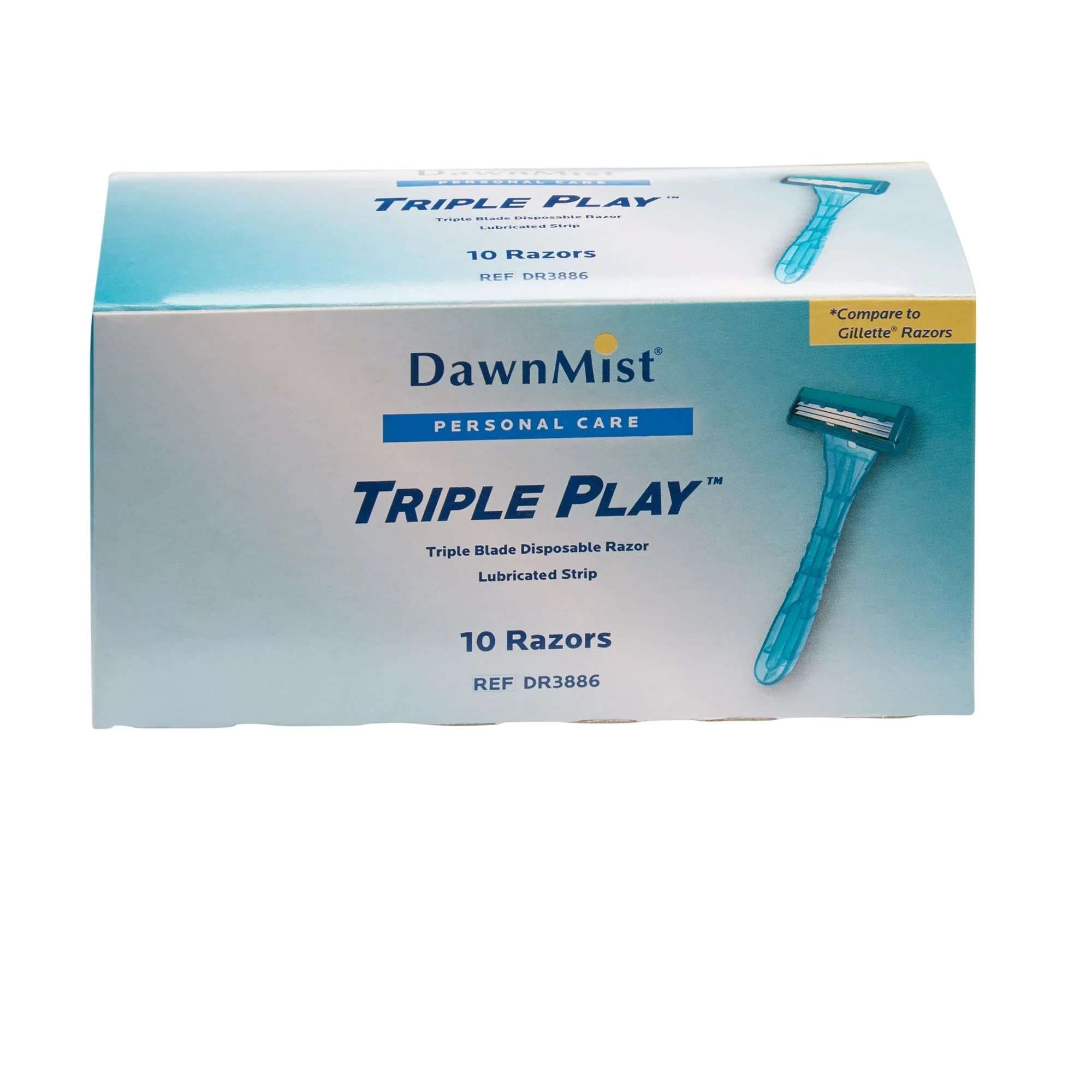 DawnMist Triple Play Razor, Teal - Image 4