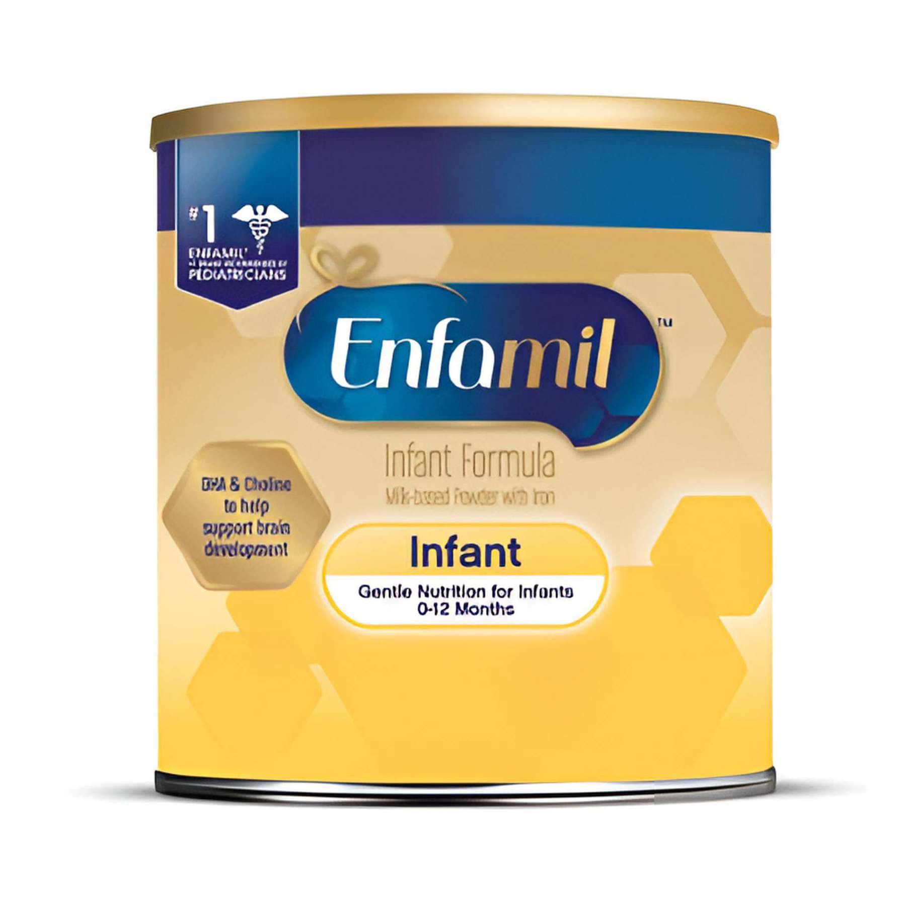 Enfamil Infant Formula, Unflavored, 21.1 oz - Case of 4 - Image 1