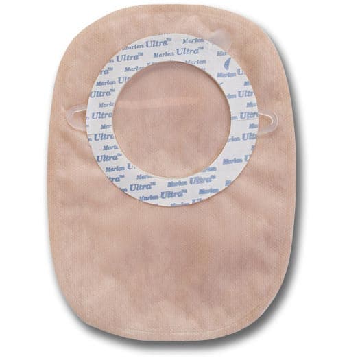 UltraMax Gemini 2-Piece Ostomy Pouch, Transparent - Box of 30 - Image 1