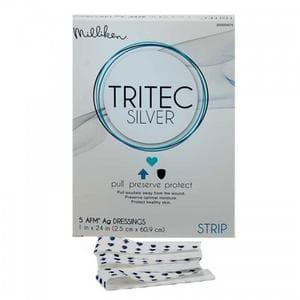 TRITEC Silver Contact Layer Dressing, 1" x 24" Strip - Image 1