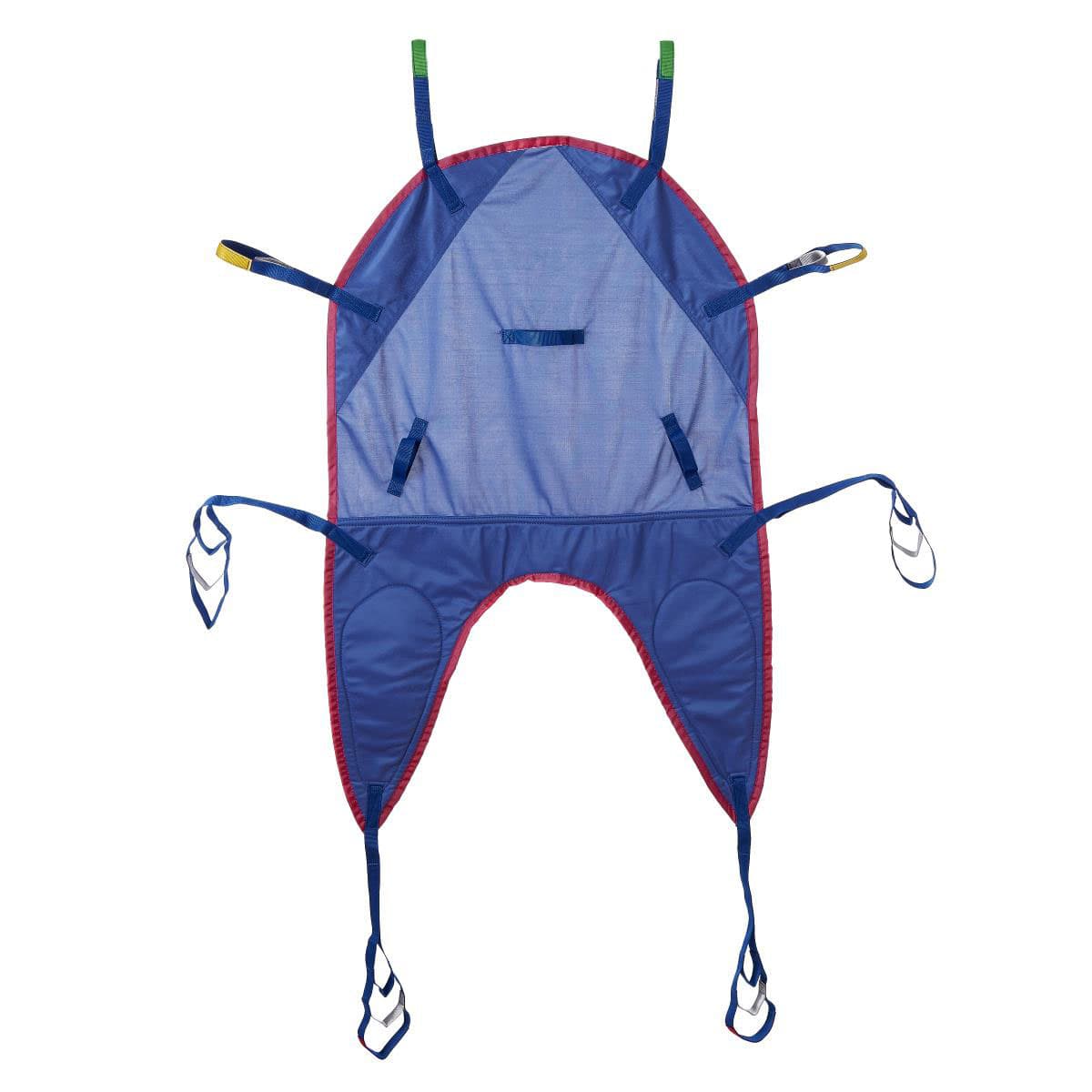 Medline Reusable U-Shaped Patient Sling With Head Support, Knitted Fabric, Medium - Image 1