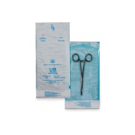 Medical Action Saf-t-seal Plus Self-seal Pouches, 3.5" x 22" - Case of 1000 - Image 1