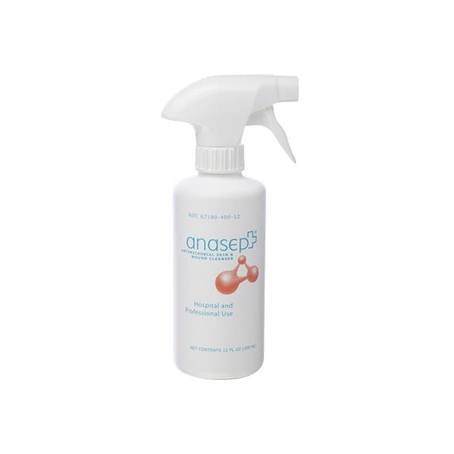Anasept Antimicrobial Skin & Wound Cleanser with Trigger Sprayer, 12 oz - Image 1