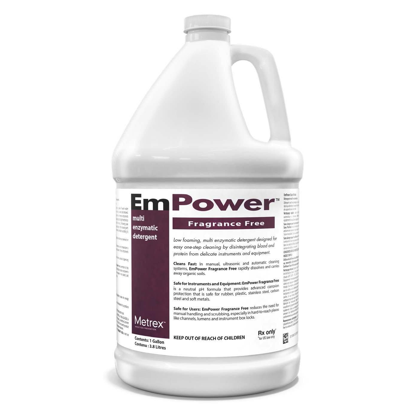 EmPower Dual-Enzymatic Instrument Detergent, Unscented - Case of 4 - Image 1