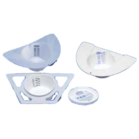 Dover Commode Specimen Collector, Snap-On Lid, 24 oz - Each - Image 1