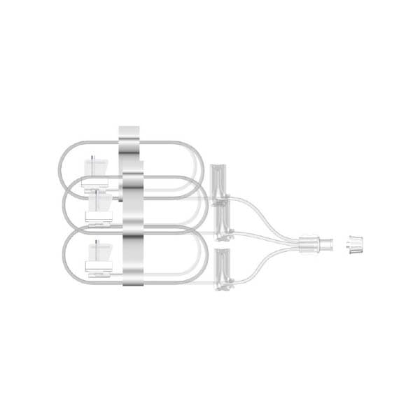 Sub-Q Subcutaneous Infusion Set with Winged Hub, 27 Gauge x 3, 12 mm, 0.6 mL - Box of 10 - Image 1