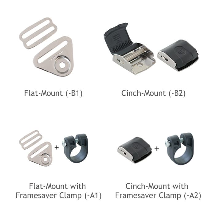 Bodypoint® center-pull four point padded hip belt with swivel buckle - Image 3