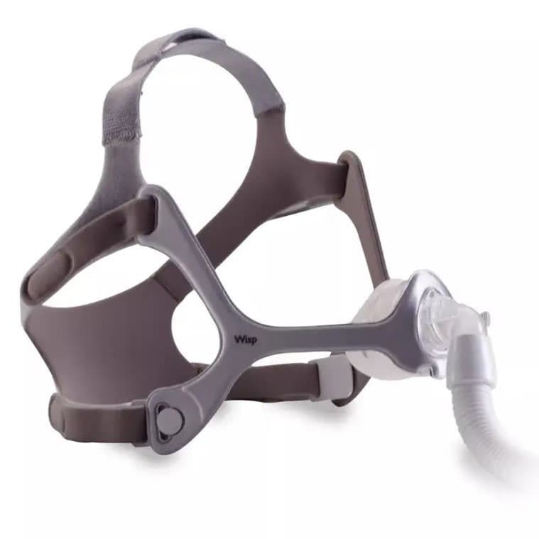 Respironics Wisp Mask with Fabric Frame and Headgear - Image 1
