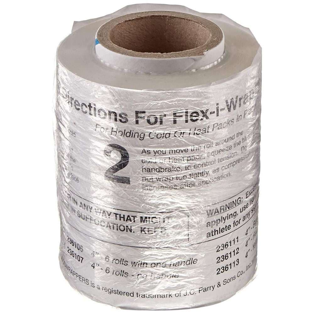 Cramer Flexi-Wrap Clear Rolls 4" x 6" without Handle - Image 1