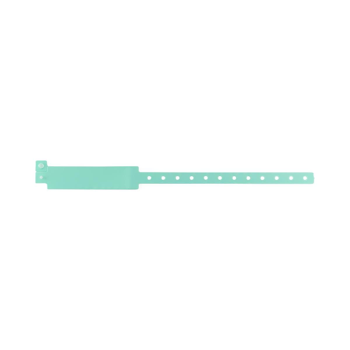 Medline Insert-Style Adult Vinyl ID Band, 12 Inch, Green - Box of 250 - Image 1