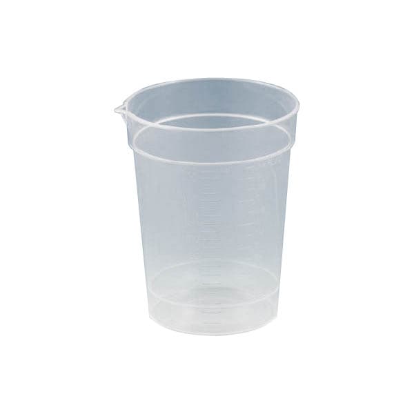 Globe Scientific Specimen Container with Pour Spout, 2-1/8 x 3-7/16 Inch, 192 mL - Package of 25 - Image 1