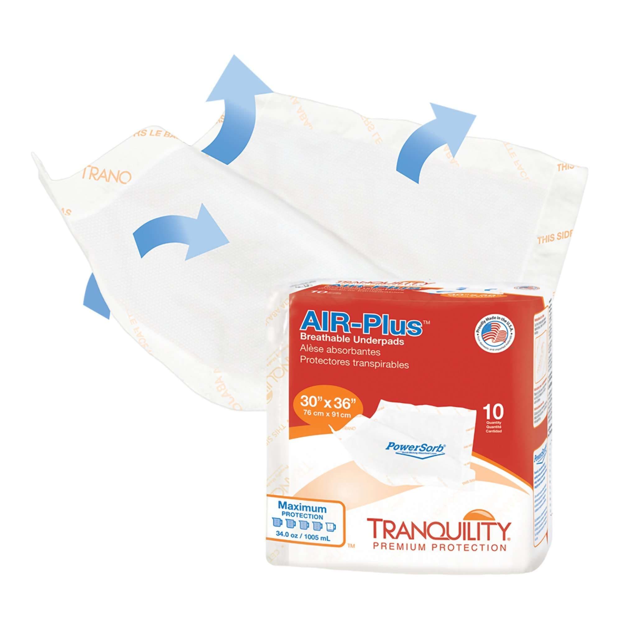 Tranquility AIR-Plus Breathable Underpad - Image 3