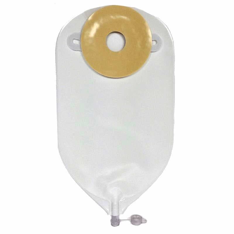 Nu hope adult trim to Fit Urinary Pouch with Flutter Valve, 1/2 Inch Convex - Box of 10 - Image 1