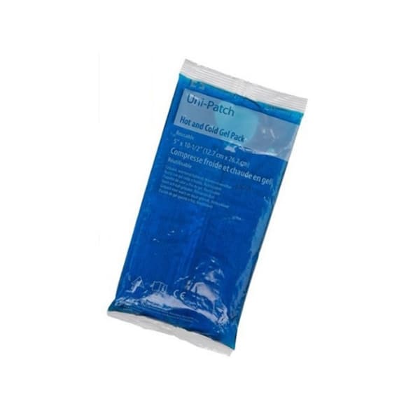 Uni-Patch General Purpose Hot and Cold Pack, Medium, Reusable, 5 x 10-1/2 Inch - Case of 12 - Image 1
