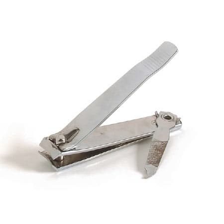 DawnMist Fingernail Clippers Thumb Squeeze Lever with file - Box of 6 - Image 1