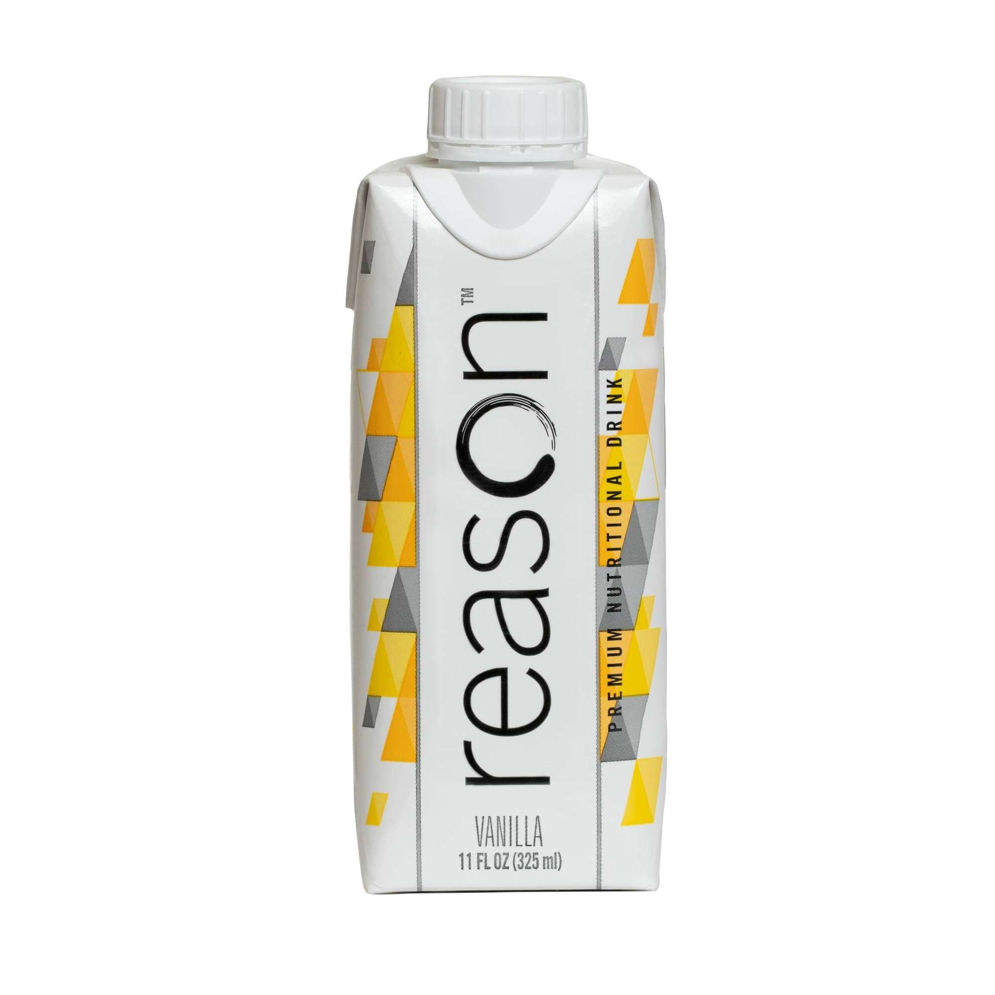 Reason Health High-Calorie Oral Supplement, Vanilla, 11 oz - Case of 12 - Image 1