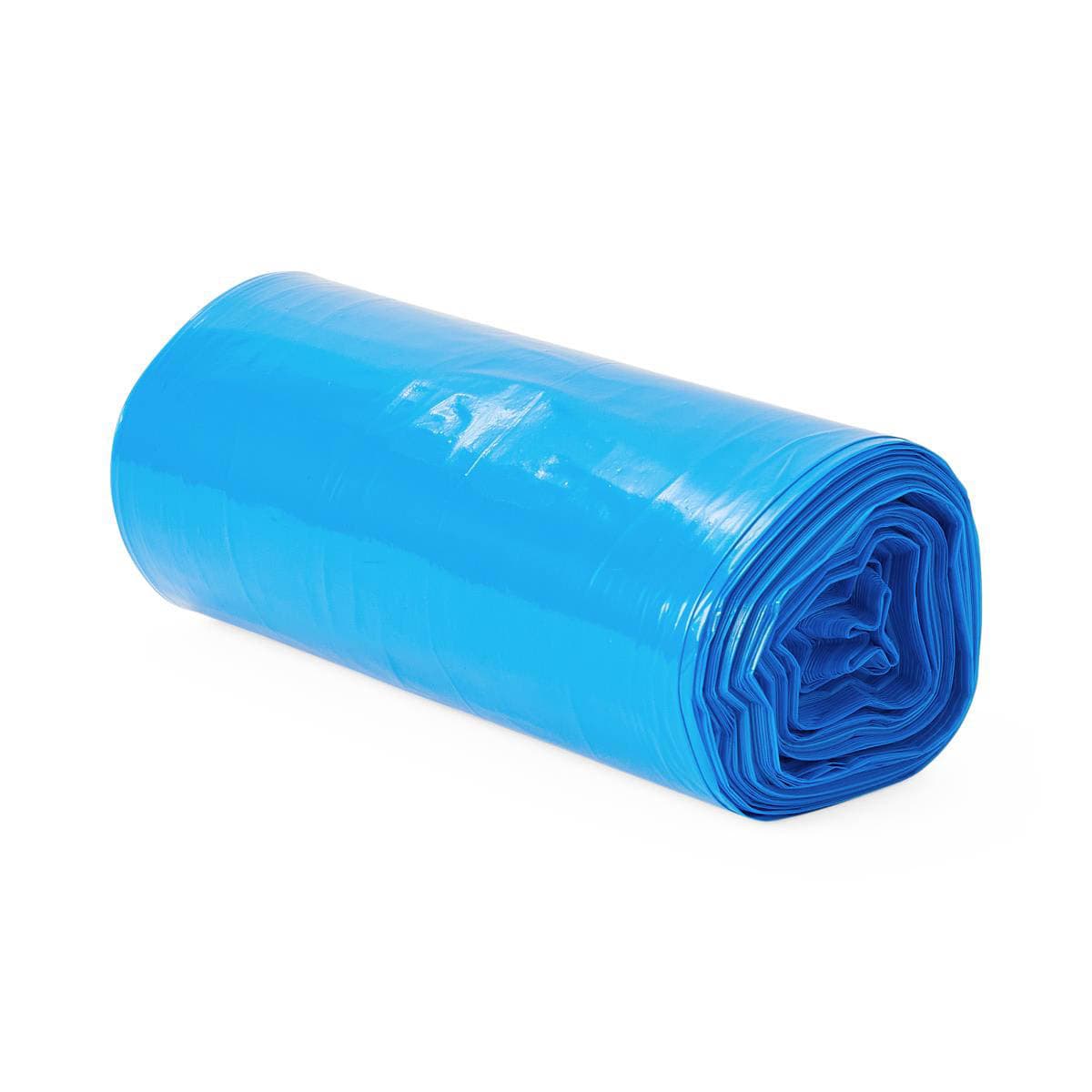 Medline Soiled Linen Liners, Blue, 29" x 43", 1.1 Mil, Roll - Case of 200 - Image 1