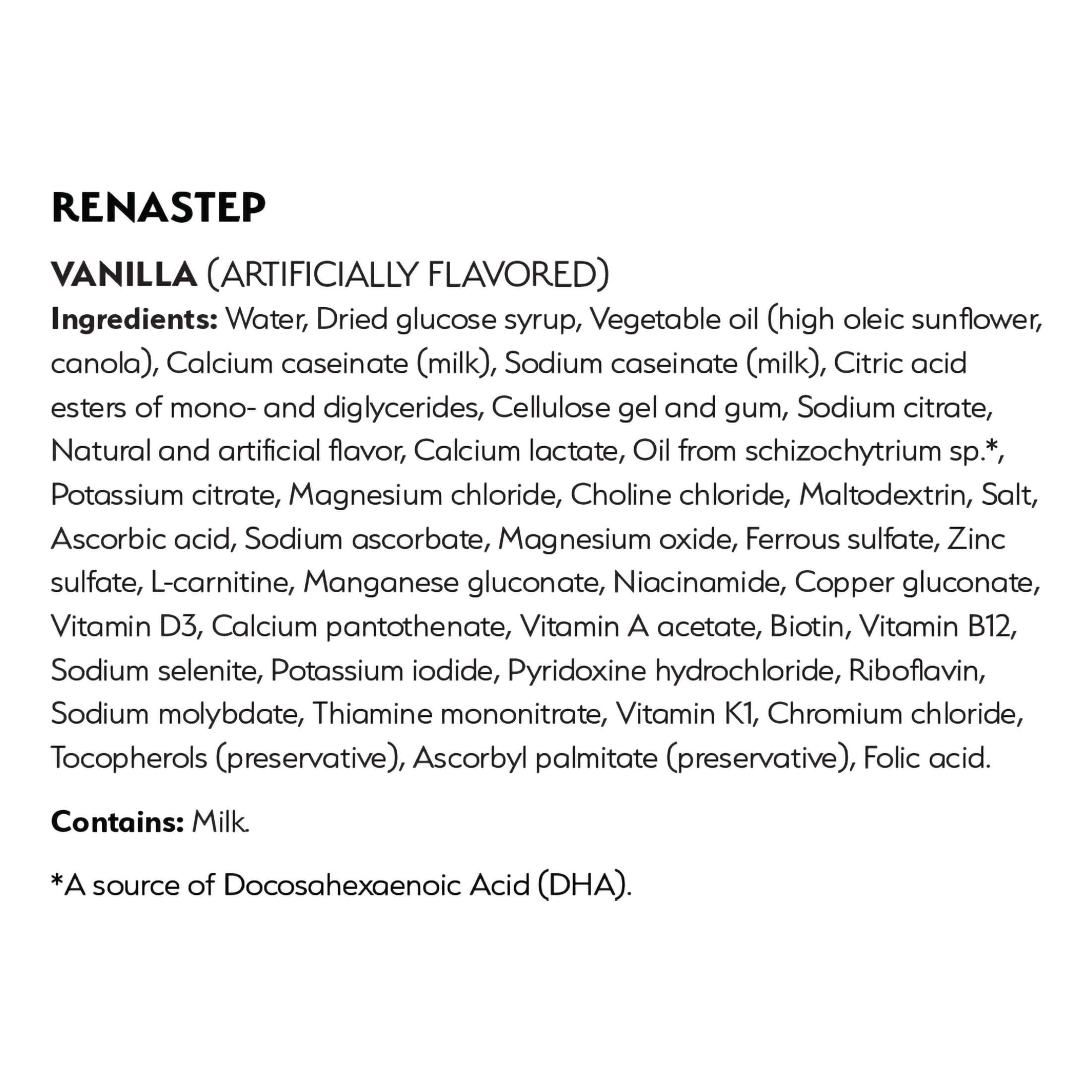 Renastep Pediatric Renal Oral Supplement - Image 2