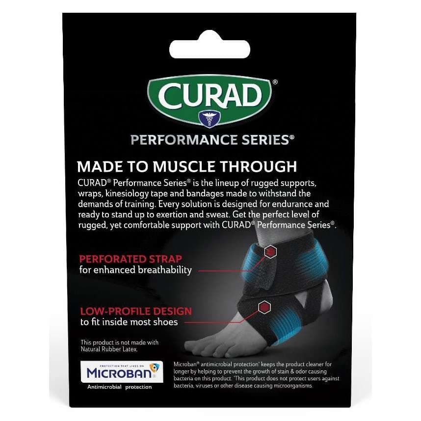 Curad Performance Series Ironman Adjustable Ankle Wrap - Image 2