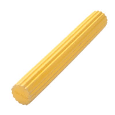 CanDo Twist-n-Bend Flexible Exercise Bar, 12 Inch, Extra-Light, Yellow - Image 1