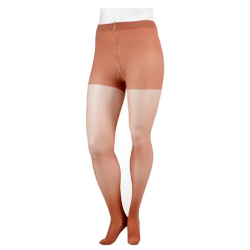 Juzo Naturally Sheer Compression Pantyhose, 30-40 mmHg, Short, Closed Toe, Beige, Small - Pair - Image 1