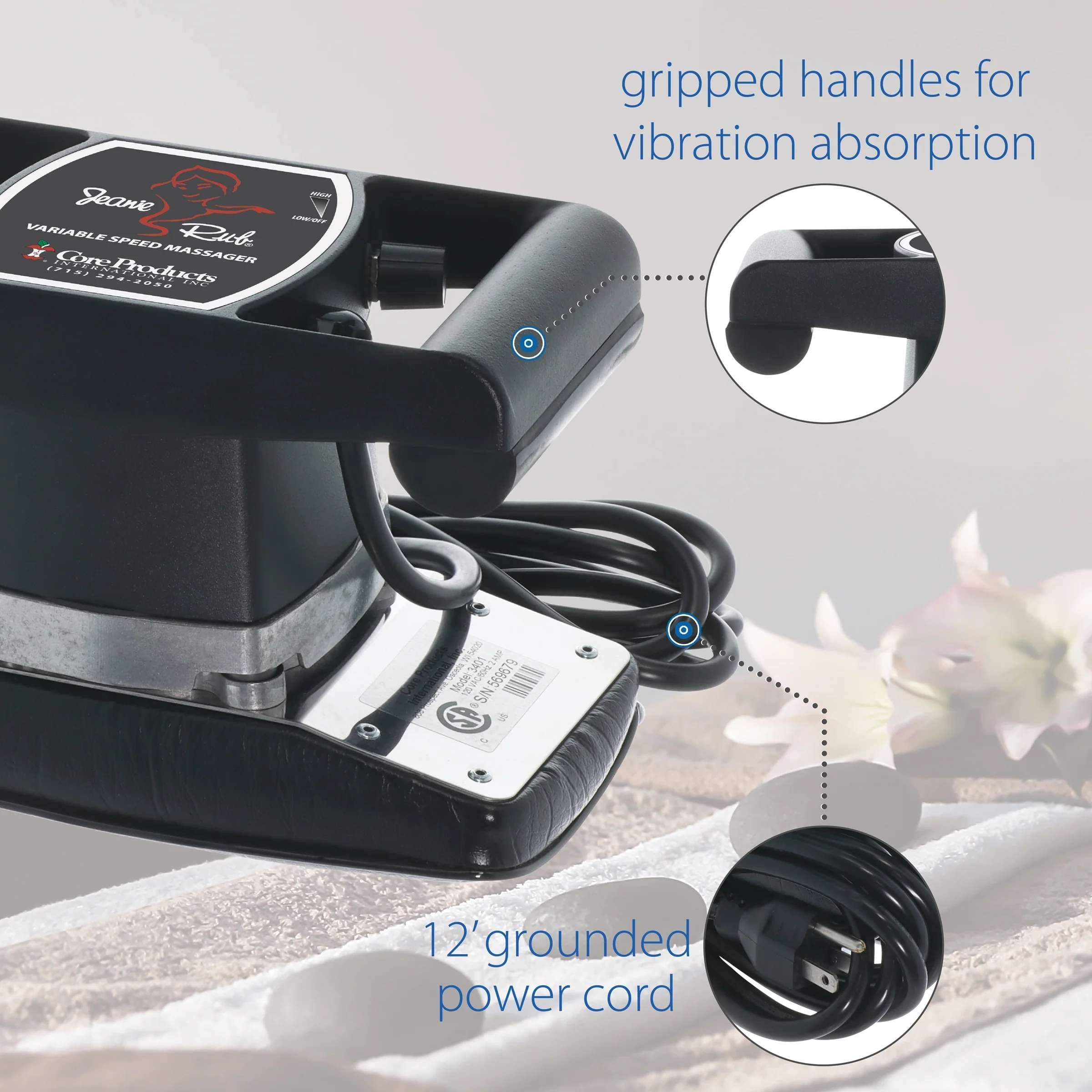 Jeanie Rub Massager Variable Speed - Image 6
