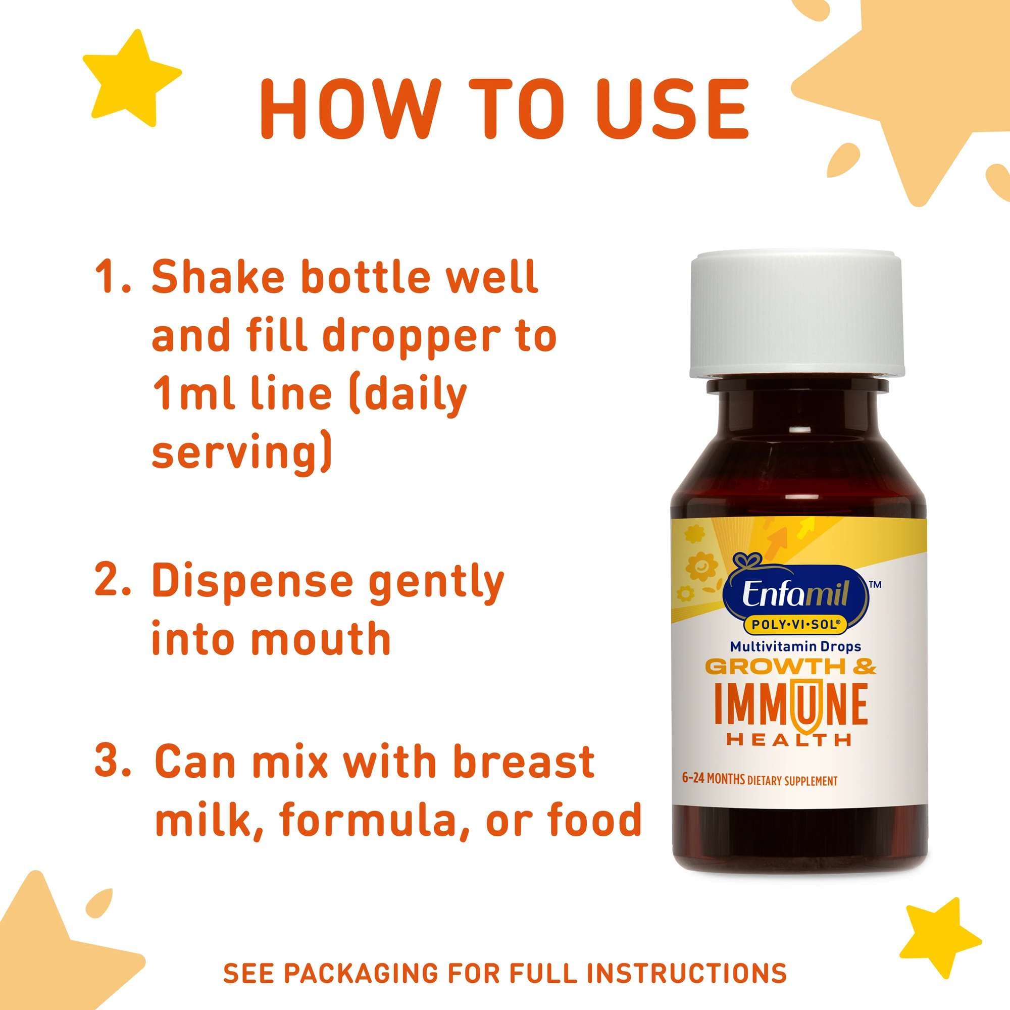 Enfamil Poly-Vi-Sol Liquid Multivitamin Supplement - Image 8